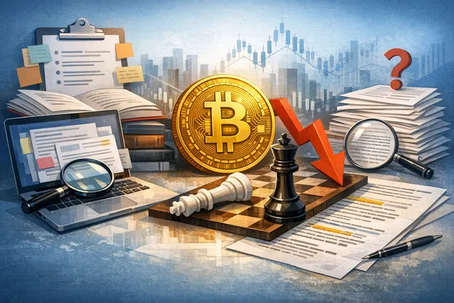 Bitcoin and Strategy (MicroStrategy) logos contrasted with AI company logos SpaceX, OpenAI, and Anthropic, representing capital rotation debate.