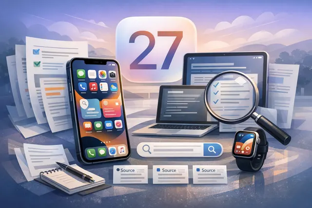 iOS 27 public beta Siri AI overhaul on iPhone