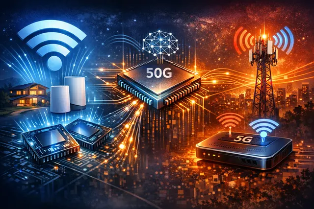 Broadcom next-generation broadband portfolio with Wi‑Fi 8 SoCs, 50G PON edge AI gateway, and 5G FWA platform