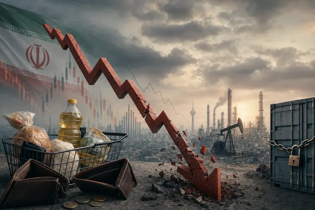 What evidence shows that Iran’s economy is buckling under the seven month war with the United States and intensifying sanctions—including se