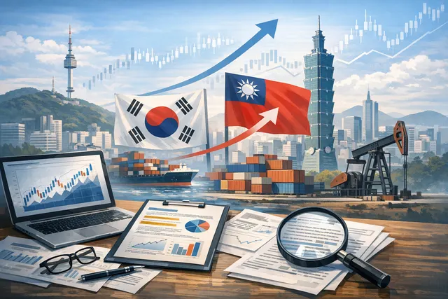Goldman Sachs' second-half 2026 Asia equity and commodities outlook showing index targets and overweight recommendations.