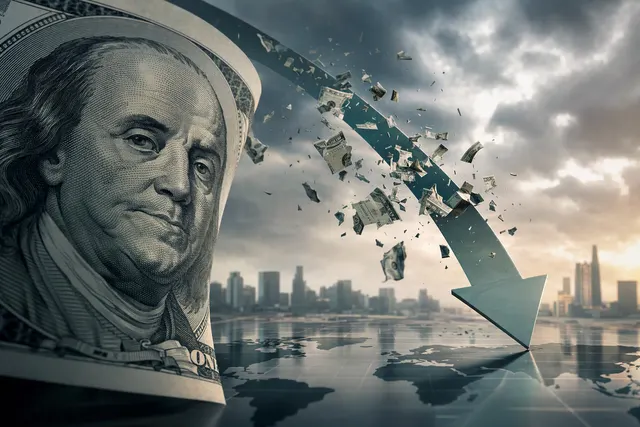 Illustration of currency markets and the U.S. dollar’s outlook against the euro