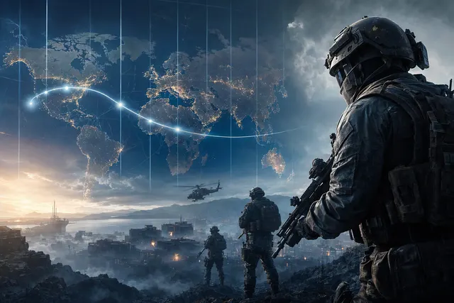 Illustration representing the Modern Warfare 4 multiplayer launch and its matchmaking options