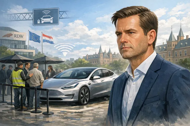 Dutch transport minister defending Tesla full self-driving software approval in parliament