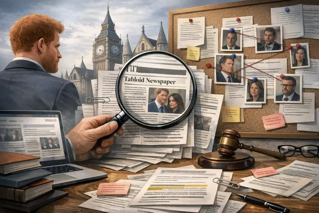 Prince Harry arrives at London's High Court for his privacy lawsuit against the Daily Mail publisher in January 2026