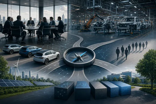 What does Volkswagen’s board approved “Future Plan 2030” restructuring entail—including roughly 100,000 job cuts (about 15% of its global wo