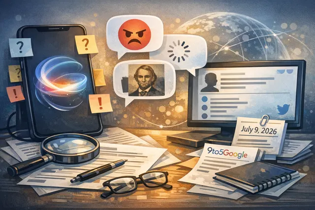 Google Gemini app interface with user feedback icons and a list of top complaints
