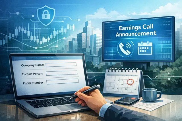 can you check if Nasdaq require you to file the annoucement for earnings clal