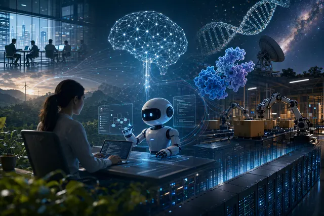 2026年人工智能行业最值得关注的发展趋势有哪些?请简要总结3点,并给出参考来源。